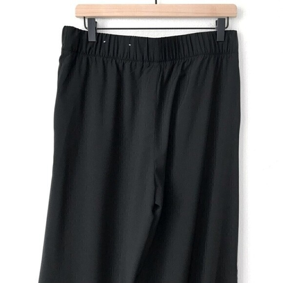 Soft Surroundings Go Lively Slit Hem Cropped Wide Leg High Waist Athletic Pants - Picture 5 of 12